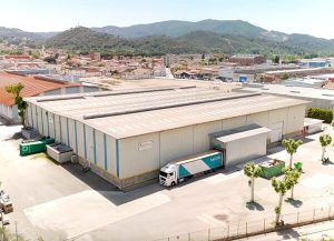 Aerial view of the Grupo Akoma site in Martorelles