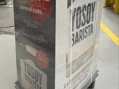Promotional display on a pallet