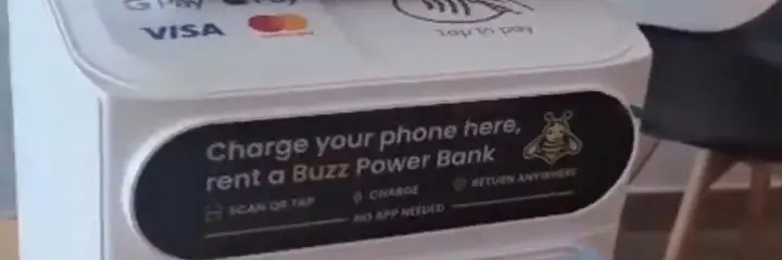 Buzz Power Banks charging station