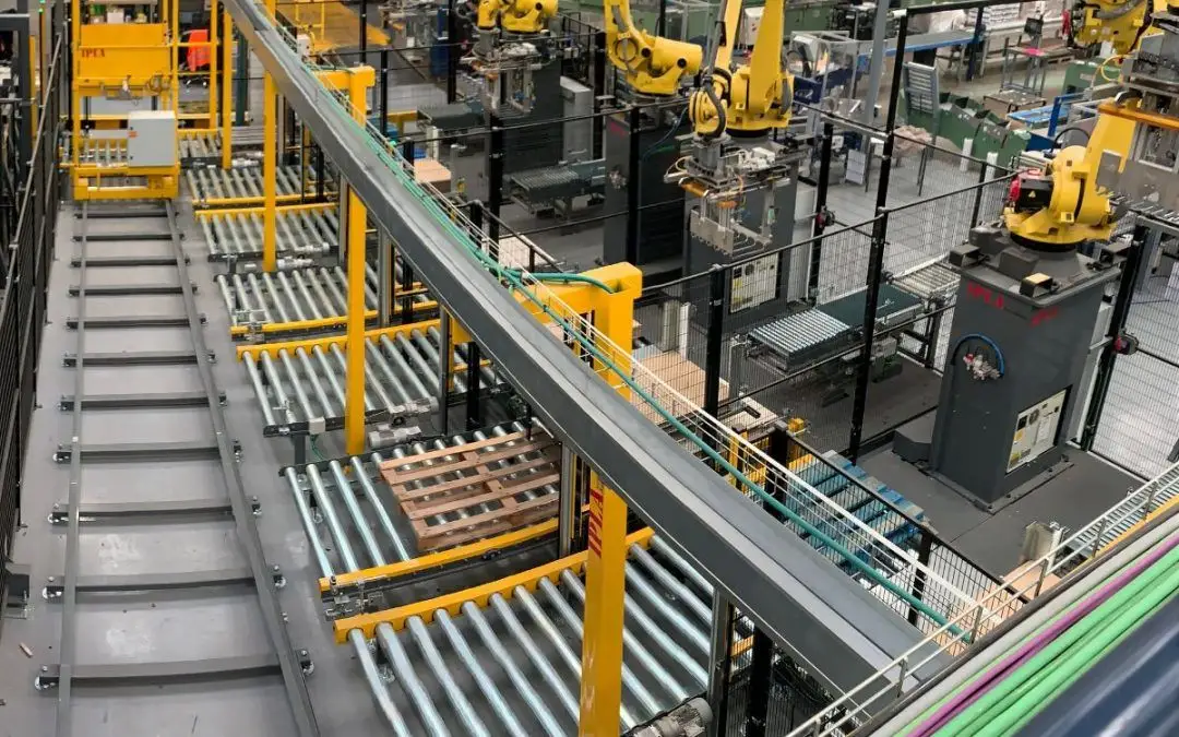 Automated line at the Grupo Akoma plant in Martorelles